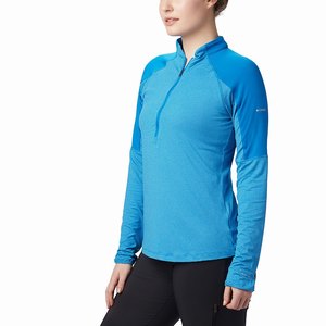 Columbia Layer Upward™ II Half Zip Skjorta Dam Blå (PRCXY2345)